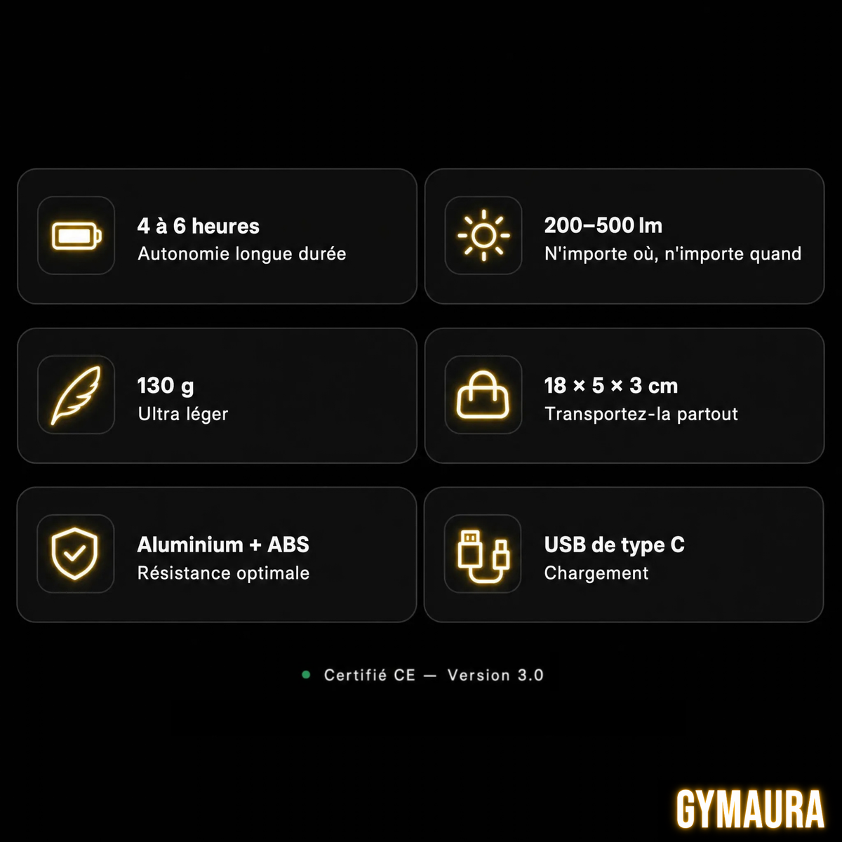 Lampe GYMAURA™ Pro
